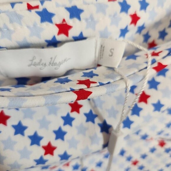 Lady Hagen Women's 17'' Tummy Control Golf Skort in Star Multi Plaid - Size S - Picture 9 of 11